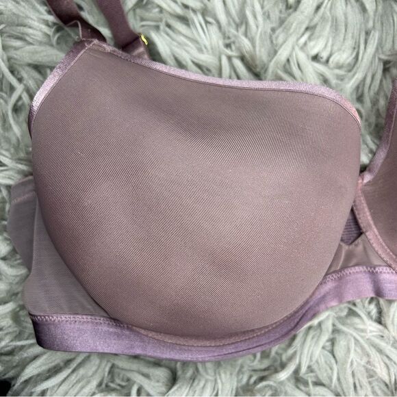 Soma Lightest Lift Smooth Perfect Coverage Mauve Purple Bra Size 40DD - Picture 3 of 8
